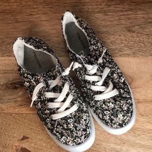 Floral Slip Ons
